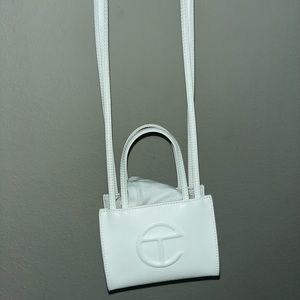 White Telfar Bag